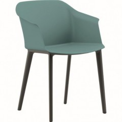 Celoplastová jednací židle DESIGNE 16 - nosnost 120 kg - výběr barevného provedení 