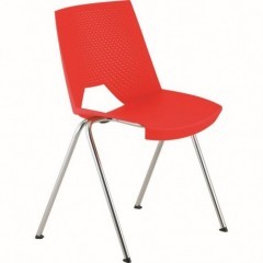 Plastová jednací židle DESIGNE 24 - nosnost 120 kg - výběr barvy plastu 