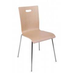 Jednací židle KLASIK 50  dřevěná - nosnost 120 kg -  výběr barevného provedení