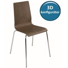 Jednací židle KLASIK EKO dřevěná - nosnost 120 kg 
