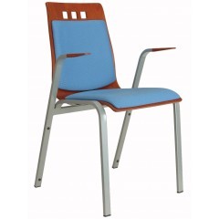 Jednací židle EMPIRE 68 čalouněná - nosnost 160 kg - výběr barevného provedení
