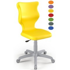 Učitelská židle TWIST GREY  bez područek -  výběr barevného provedení 