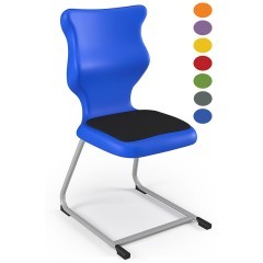 Školní židle C LINE SOFT  s polstrovaným sedákem - 4 velikosti - výběr barevného provedení 