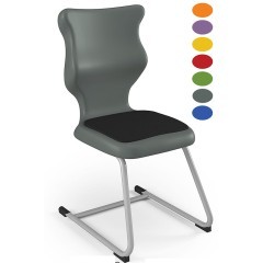 Školní židle S LINE s polstrovaným sedákem - 4 velikosti - výběr barevného provedení 