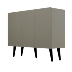 Komoda Toronto - délka 120cm - šedá chinchilla