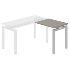 Přístavnýý stůl pro kancelářské stoly EVROPA - rozměr 60x60 cm - CD0606