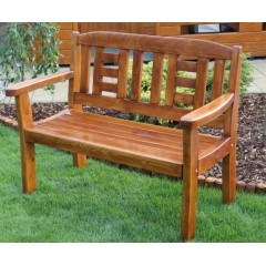 Dřevěná zahradní lavice GOLDEN - 2 osoby