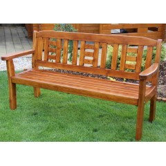 Dřevěná zahradní lavice GOLDEN - 3 osoby