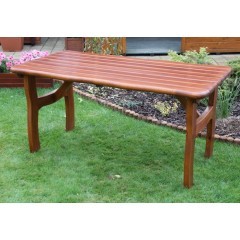 Dřevěný zahradní stůl LORETA - 155 cm 