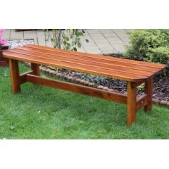 Dřevěná zahradní lavice ORBA  bez opěradla