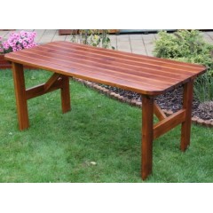 Dřevěný zahradní stůl ORBA - 150 cm 
