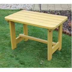 Dětský dřevěný zahradní stůl 