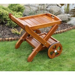 Dřevěný servírovací vozík TAKO