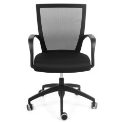 Kancelářská židle FRIEMD 384- nosnost 140 kg - barva černá