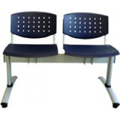Plastová lavice do čekáren Multised  IMP 130  - 2-5 sedadel - výběr barevného provedení 