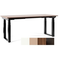 Elektricky výškově nastavitelný stůl Q-FORM - podnož černá - rozměr 180x80 cm 