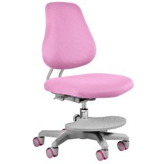 Dětská rostoucí židle LILY - růžová - nosnost 100 kg - 4-14 let 