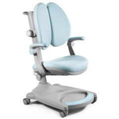 Dětská rostoucí židle TEDDY - modrá - nosnost 100 kg - 4-14 let 