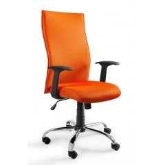 Kancelářské křeslo BLACK PS - oranžové