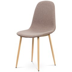 Jídelní židle čalouněná  CT391 cappucino - nosnost 110 kg 