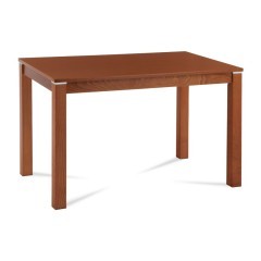 Dřevěný jídelní stůl BT4684 - barva třešeň - rozměr 120x75 cm 