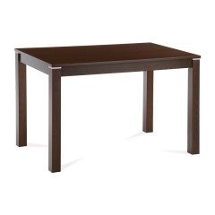 Dřevěný jídelní stůl BT4684 - barva ořech - rozměr 120x75 cm 