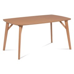 Dřevěný jídelní stůl BT6440 - barva buk - rozměr 150x90 cm 