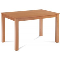 Dřevěný jídelní stůl BT6957 - barva buk- rozměr 120x75 cm 