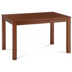 Dřevěný jídelní stůl BT6957 - barva třešeň - rozměr 120x75 cm 
