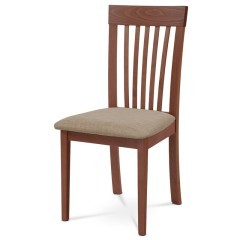 Dřevěná jídelní židle BC3950 - třešeň  - nosnost 110 kg 