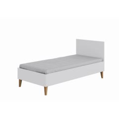Dětská postel KUBI - barva bílá - 180x80 cm