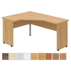 Rohový kancelářský stůl OFFICE GATE GEV60P ergo  - rozměr 160x120 cm - pravý