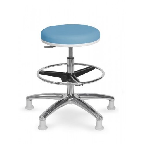 Stolička otočná s kruhem s kluzáky - MEDI 1205 G