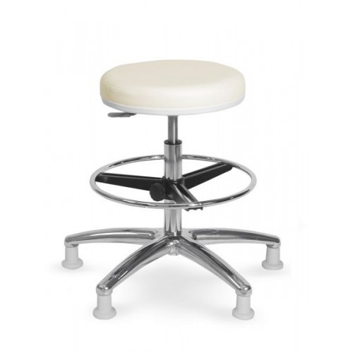 Stolička otočná s kruhem s kluzáky - MEDI 1205 G