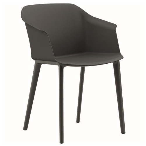 Celoplastová jednací židle DESIGNE 16 - nosnost 120 kg - výběr barevného provedení 