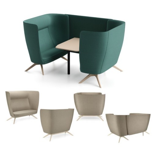 Sofa RONA  AKUSTIK - šířka 248 cm 