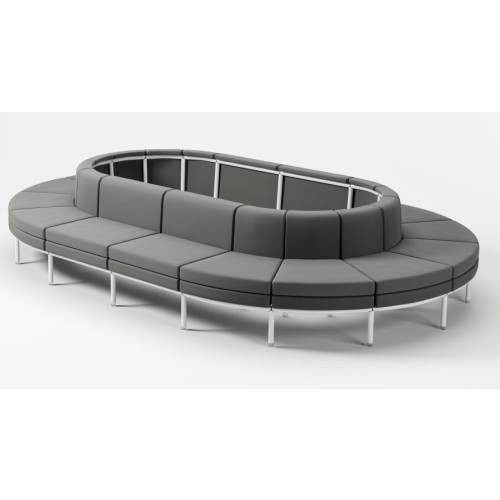 Modulární prvek UNYOkoncový díl - oblouk vnější -  nosnost 120 kg