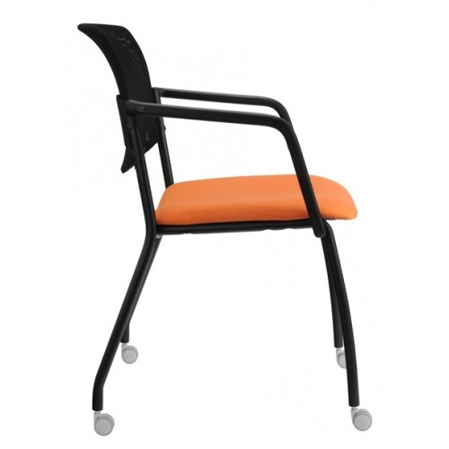 Jednací židle KLASIK 38 síť - nosnost 130 kg - výběr barevného provedení