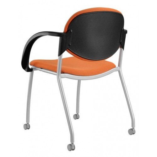 Jednací židle KLASIK 38 čalouněná - nosnost 130 kg - výběr barevného provedení