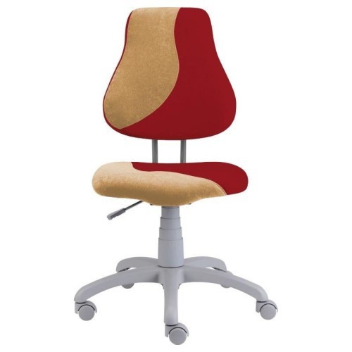 Dětská rostoucí židle Fuxo S-Line béžová/hnědočervená