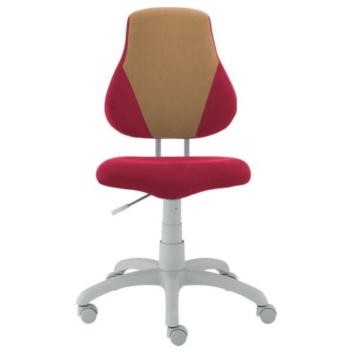 Dětská rostoucí židle Fuxo V-Line červená/béžová