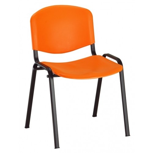 Jednací židle KLASIK 46 plastová - nosnost 120 kg -  výběr barevného provedení