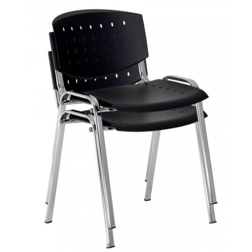 Jednací židle KLASIK 44 plastová - nosnost 120 kg - výběr barevného provedení