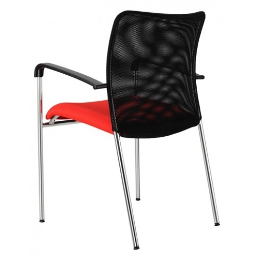 Jednací židle KLASIK 54 s područkami- nosnost 130 kg - výběr barevného provedení