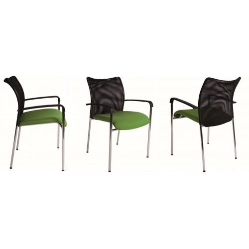 Jednací židle KLASIK 54 bez područek - nosnost 130 kg - výběr barevného provedení 