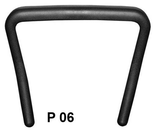 Jednací židle KLASIK 46 plastová - nosnost 120 kg -  výběr barevného provedení