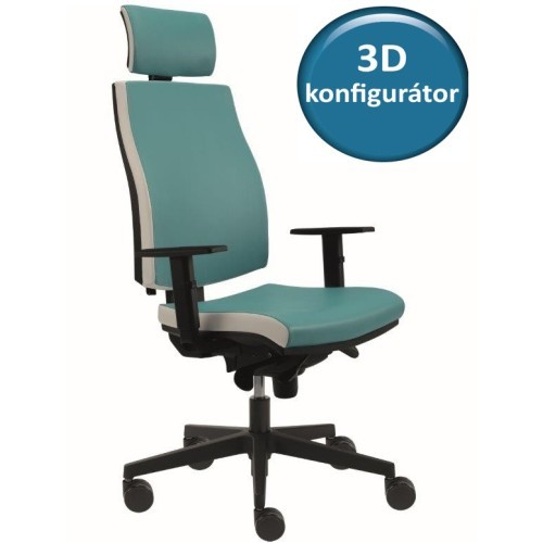 Kancelářská židle EMPIRE 28 - nosnost 130 kg - výběr barevného provedení