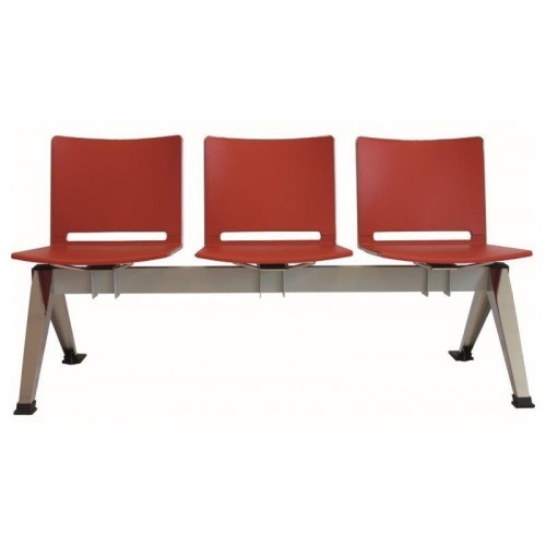 Plastová lavice do čekáren EMPIRE 52 - 2-5 sedák - výběr barevného provedení 
