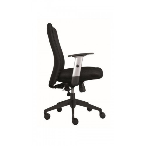 Kancelářská židle RUBY - nosnost 120 kg - barva černá 