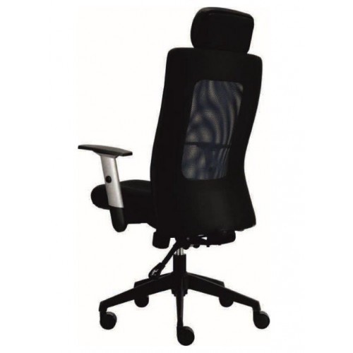 Kancelářská židle RUBY - nosnost 120 kg - barva černá 